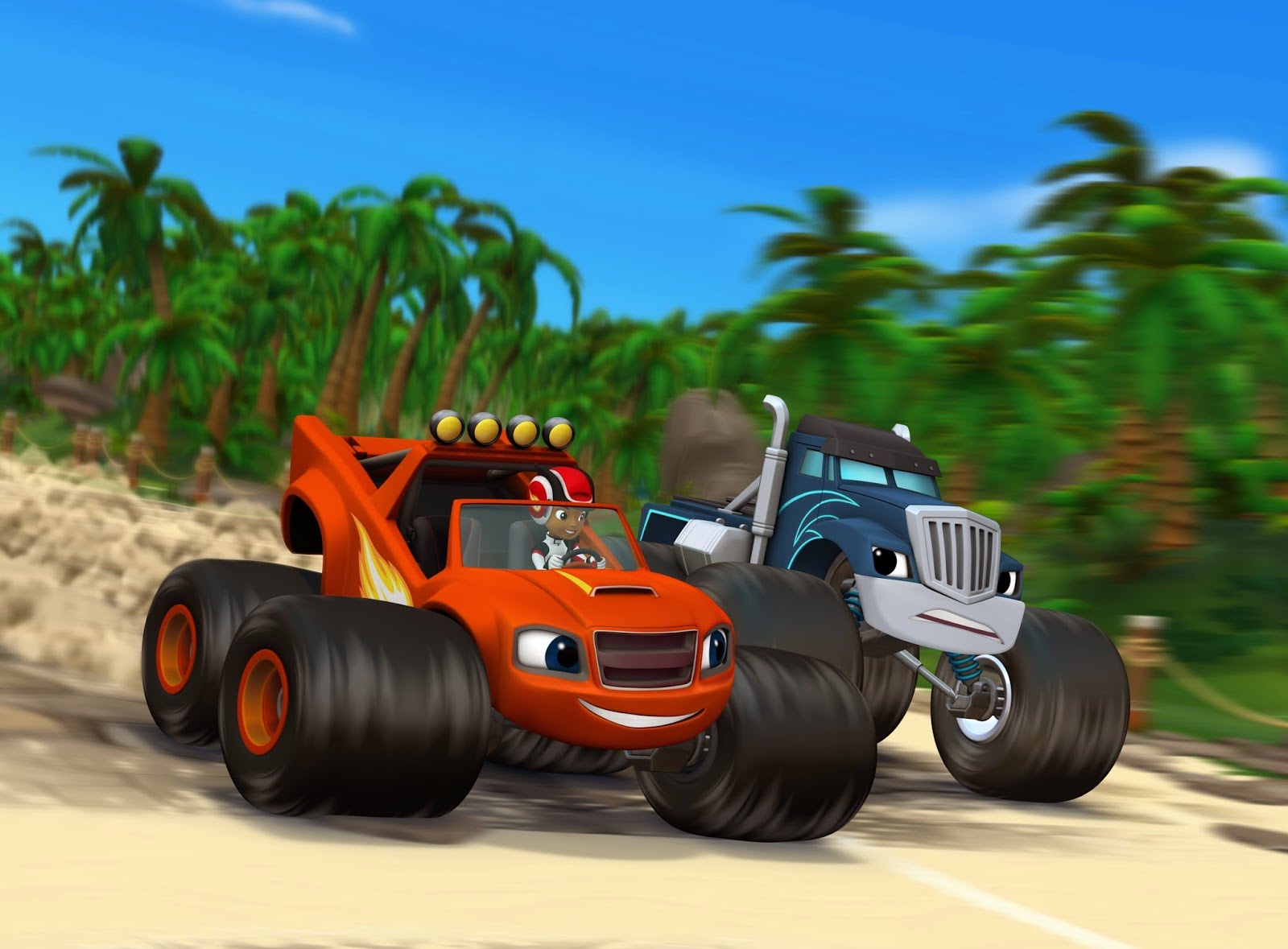 Blaze and the Monster Machines игра