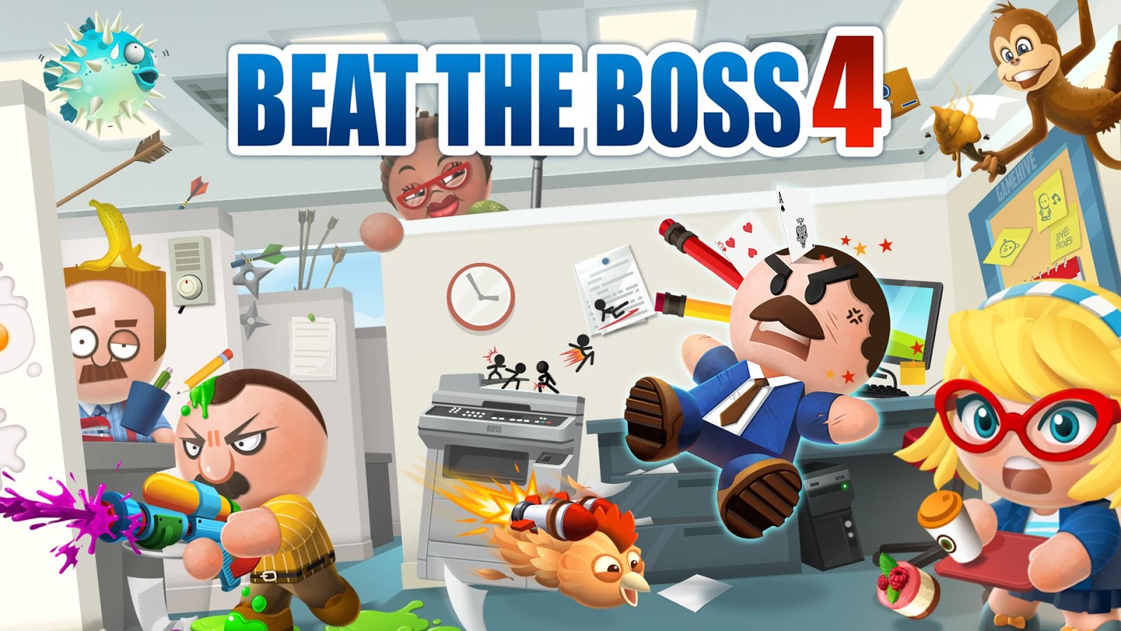 Игра Beat the Boss 4 играть онлайн бесплатно.